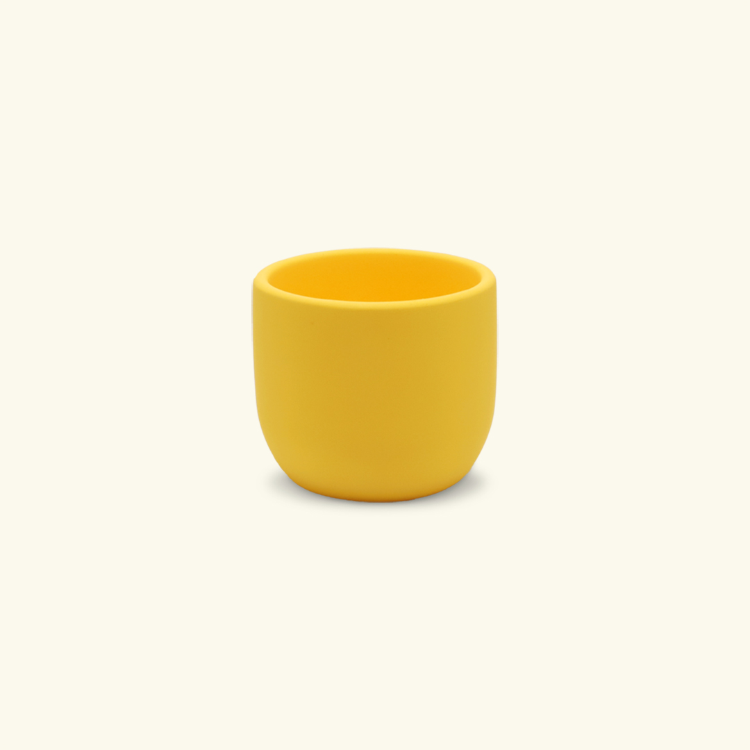 Round pot s - Yellow